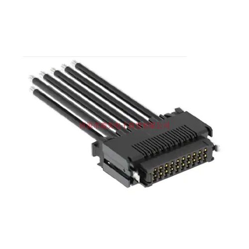 Samtec申泰UMPC电缆组件2MM节距1排10路UMPC-10-L-18-M-12.0-1