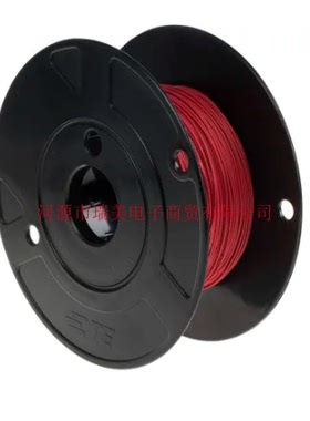 TE泰科FlexLite电线22AWG红UL1385单芯VW-1长100米FLT0111-0.35-2
