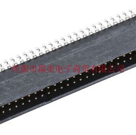 ERNI恩尼PCB针座SMC连接器2排50路1.27MM节距直角焊接端接154765