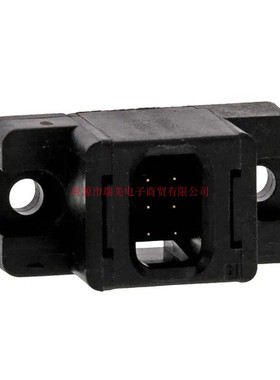 TE泰科FLATPAQ Elcon背板连接器镀金3排6路插头6651777-1