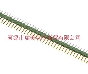 TE泰科AMPMODU Mod II引脚管座2.54MM节距1排50路直5-826646-0