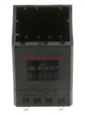 TE泰科Dynamic D-2000汽车连接器2.5MM节距8路直PCB针座1318125-1