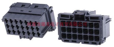 TE泰科AMP MCP2.8汽车连接器3行21路灰色母外壳8-968975-2