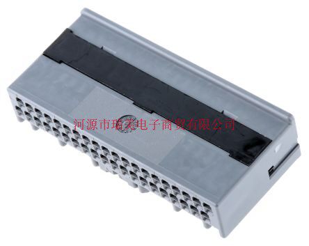 JAE汽车连接器2行40路电缆安装灰色母插座外壳MX34040SF1