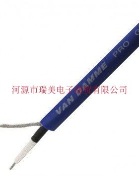 Van Damme仪器电缆100m长屏蔽24AWG蓝色268-012-060