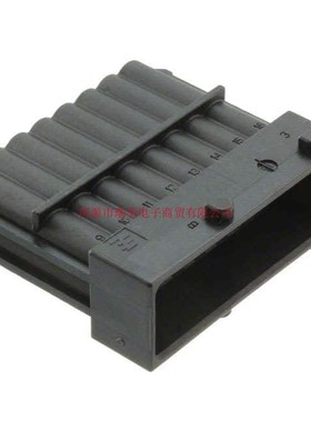 TE泰科电子Timer汽车连接器2行16路电缆安装黑色公外壳1-964449-1