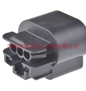 Delphi德尔福GT 150电缆安装连接器2行3路黑色母13519047