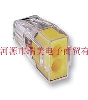 WAGO万可标准接线端子黄色2路接线端子块773-102