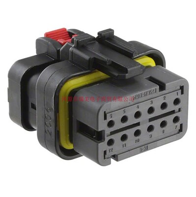 TE泰科电子AMPSEAL 16汽车连接器2排12路4.5MM节距776533-2