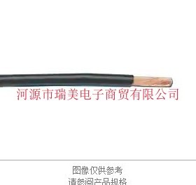 Alpha阿尔法单芯电缆长30米线规26AWG黑色2843/1 BK005