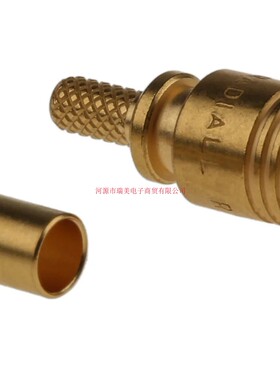 Radiall射频同轴SMB连接器RG179电缆安装公头50Ω阻抗R114082000W