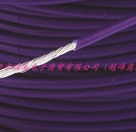 Alpha Wire PTFE设备电线20AWG紫色UL1213线型30M长5856 VI005