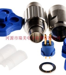 TE泰科电子TRIAD 01连接器4路电缆安装插头1-1437719-8