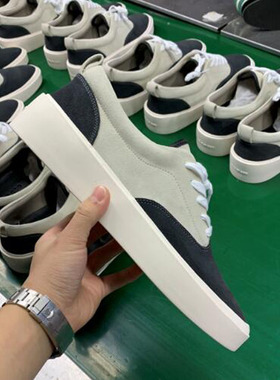 FOG 101第六季Fear of god Sneaker高街19fw翻毛皮麂皮男低帮板鞋