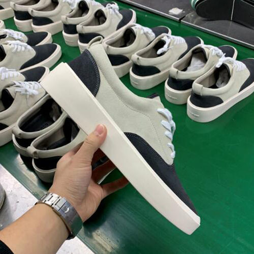 FOG 101第六季Fear of god Sneaker高街19fw翻毛皮麂皮男低帮板鞋