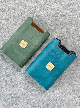 山灵 H7 DAC 真皮复古风韩国MITER皮套保护壳shanling耳放保护套