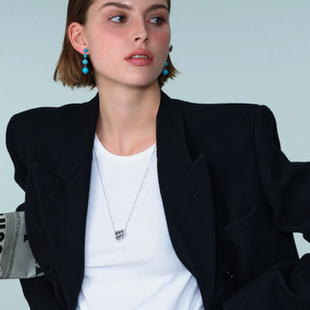 韩国代购NUMBERING人气毛衣链项链可调节 小红书博主推荐 #5738