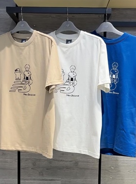 New Balance NB向心生活联名夏季男女运动休闲短袖T恤AMT42337