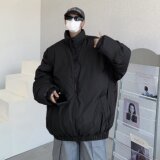 V1448-P88服冬季面包服情侣袄外套高街美式纯色衣潮牌ins，男装棉衣，星座1608