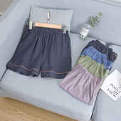 女款 居家短裤 春夏季 宽松加大码 纯棉短裤 休闲短裤 女士家居睡觉睡裤
