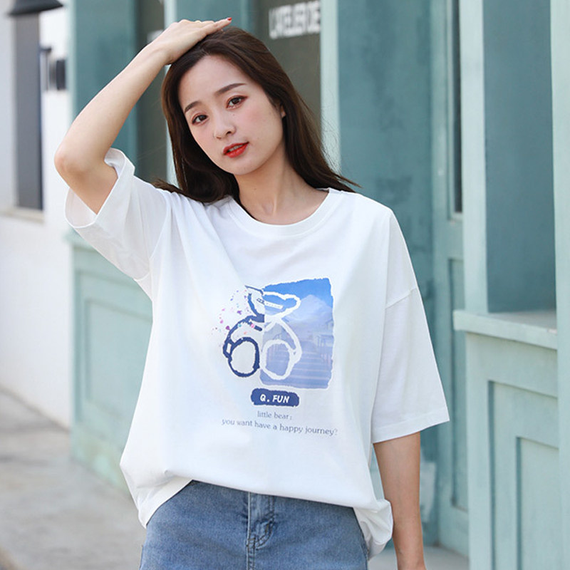 纯棉带胸垫短袖T恤女印花免穿文胸罩杯一体式莫代尔打底上衣夏,女士内衣/男士内衣/家居服,吊带/背心/T恤/打底/肌底衣,淘宝优惠券,粉丝福利购,淘宝优惠卷