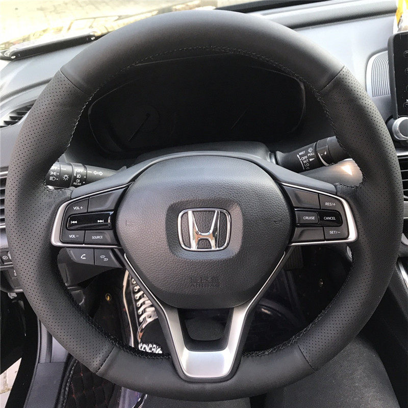 英仕派真皮专用手缝方向盘套