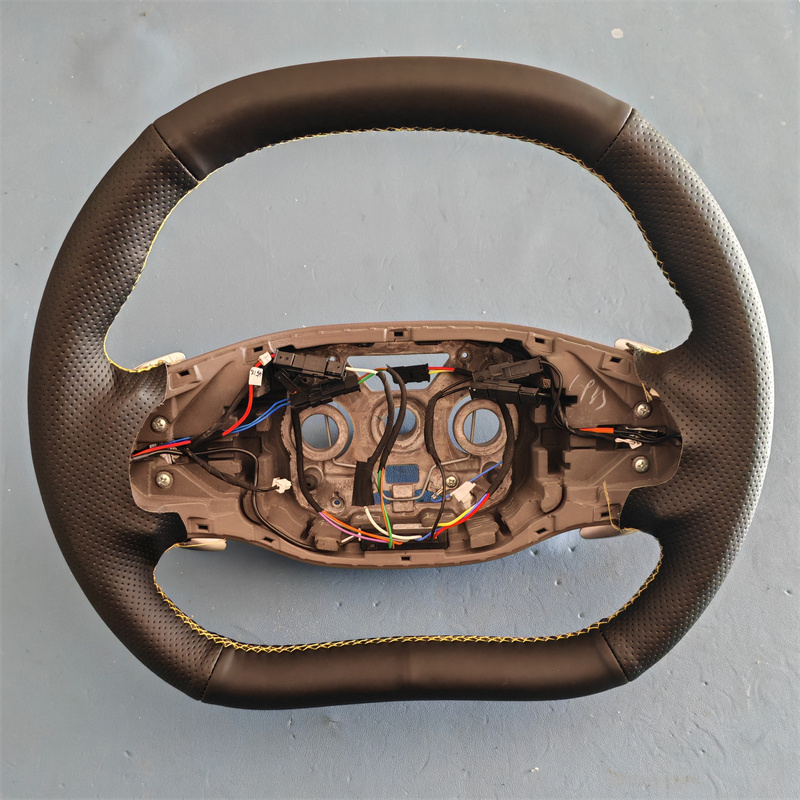 适用于22款智己L7方向盘套 智己L6 LS6 LS7专用手缝内饰U半幅把套