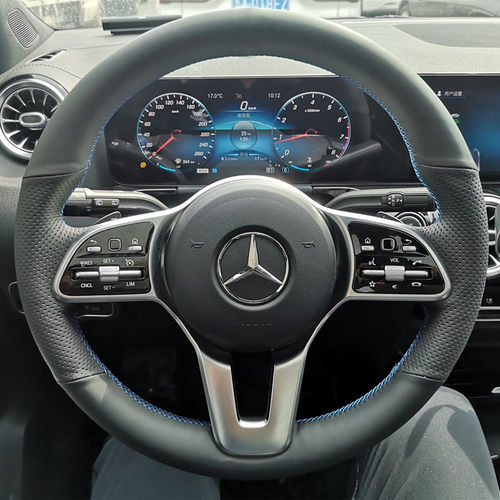 奔驰GLC200专用手缝方向盘套