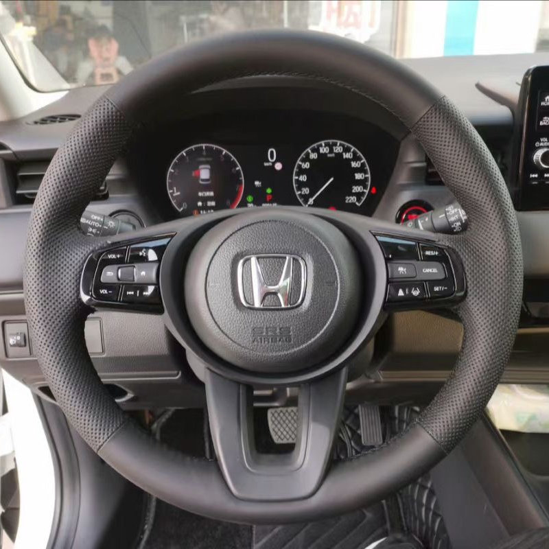本田缤智专车专用手缝方向盘套