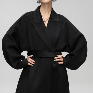 慵懒25款 高端双面羊绒羊毛大衣女长款 气场女王 CHIIYEAR池也