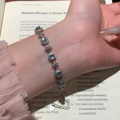 椿野！精镶天然翡翠手链