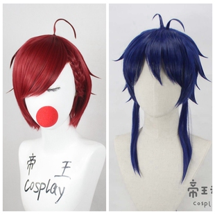 帝王Cosplay假发COS文豪与炼金术师太宰治芥川龙之介定型短发定制