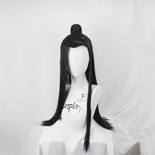 帝王Cosplay假发剑圣玉剑传说皮肤COS联盟无极英雄古风LOL定制毛