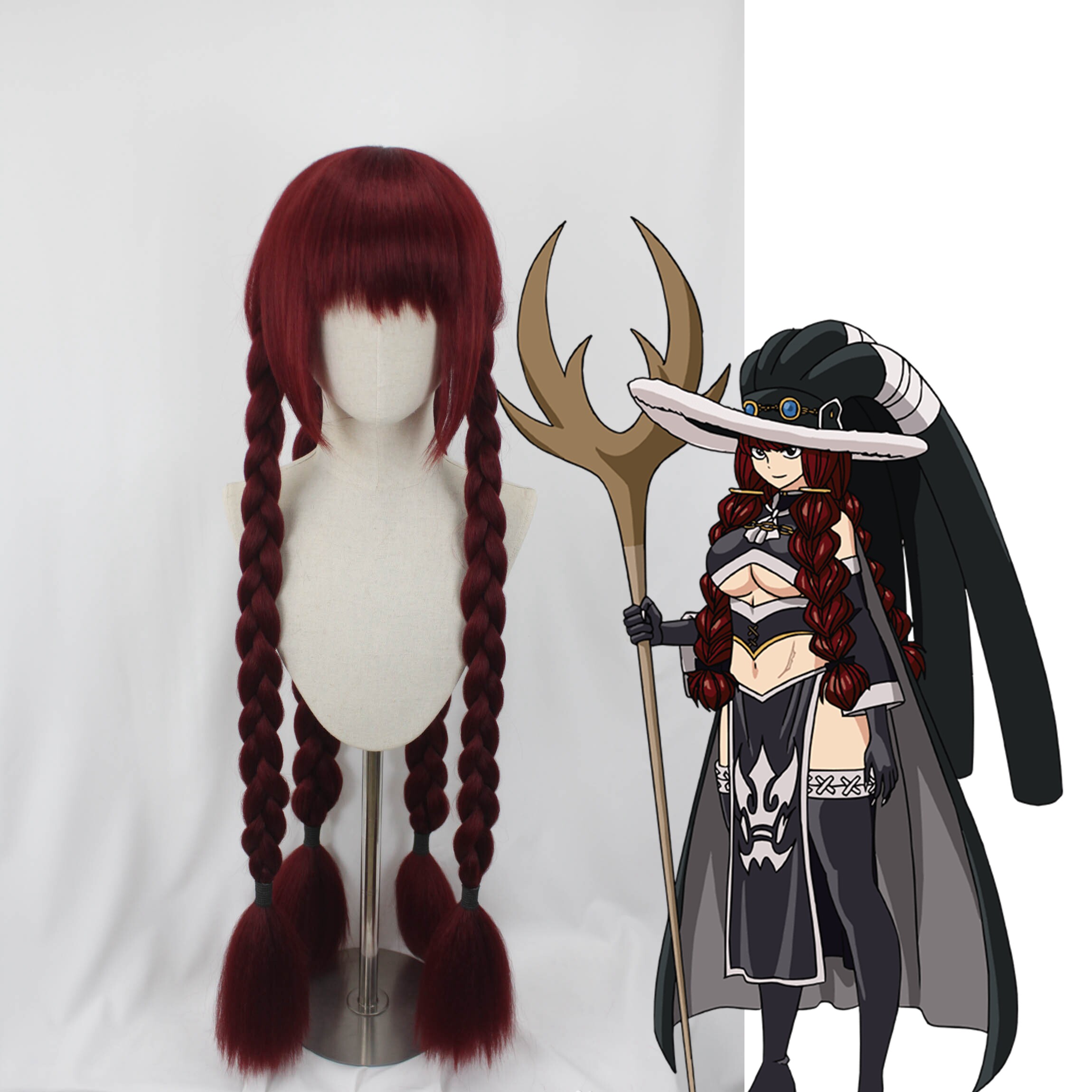 帝王cosplay假发妖精的尾巴cos艾琳贝尔塞利翁 蕾比 阿莉耶丝定制
