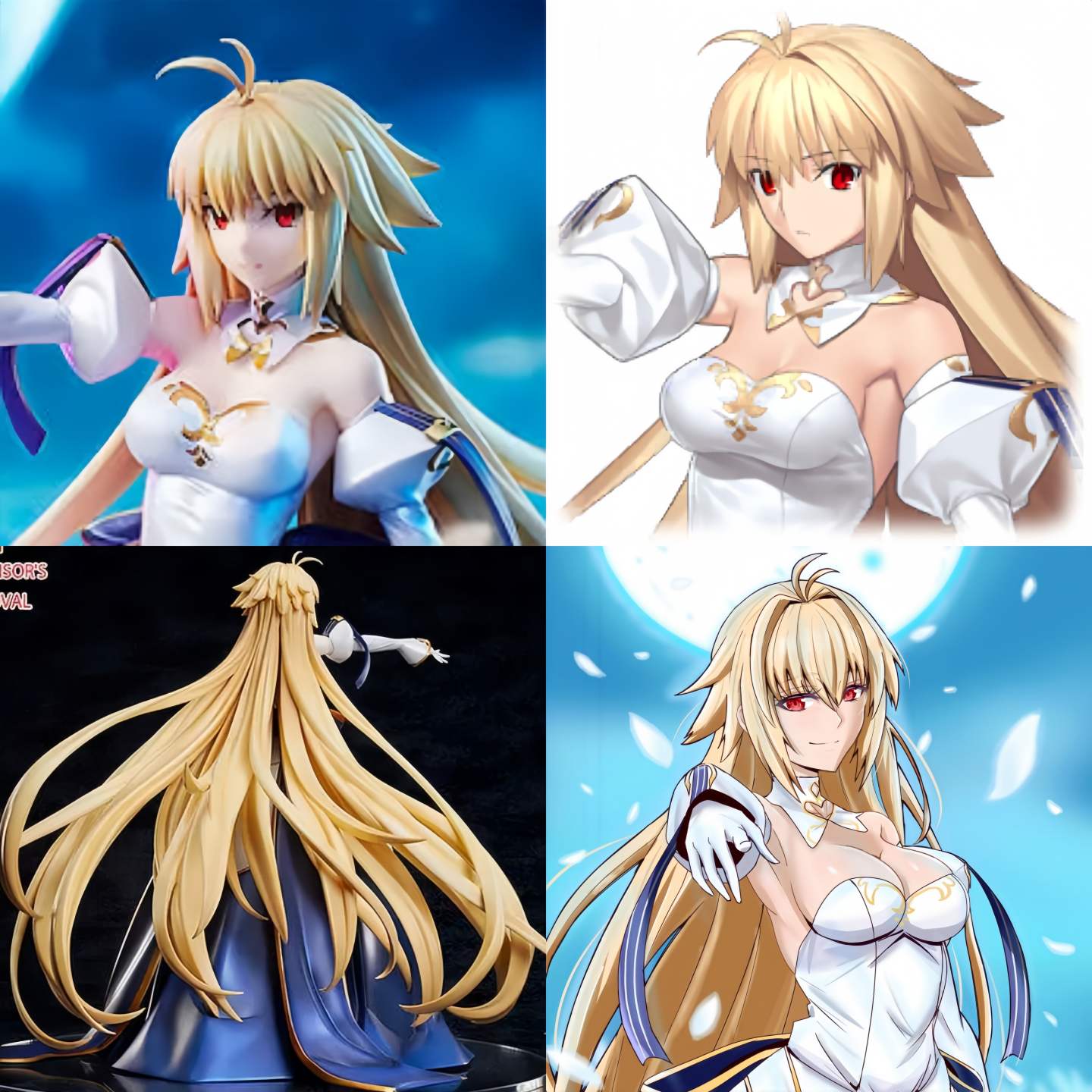 月姬爱尔奎特假发定制