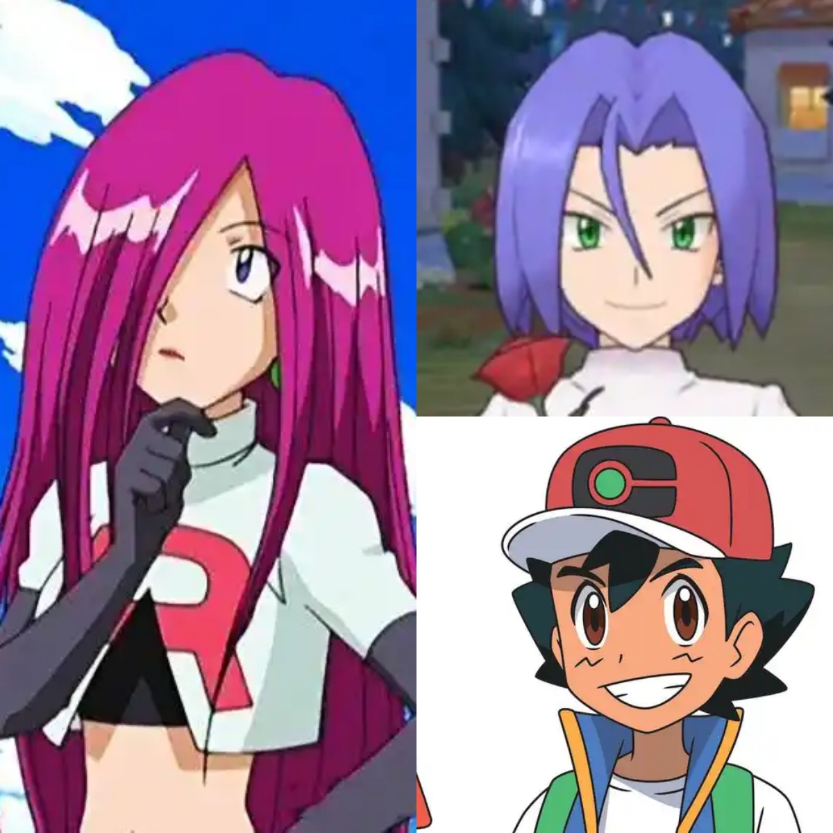 武藏小次郎小智宝可梦假发