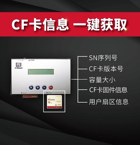SATA/IDE/MSATA/M.2硬盘U盘CF/SD/TF存储卡系统加密制作拷贝数据