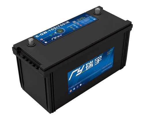 瑞宇6-qw-105蓄电池 柴油车｜船舶｜照明｜农用车105ah电瓶蓄电池