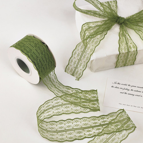 ins风镂空蕾丝花边丝带