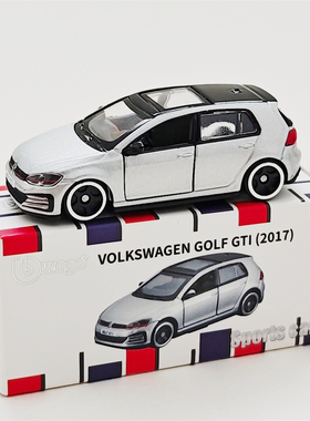 正版授权比美高1:64合金车模 大众高尔夫GTI小钢炮仿真汽车模型