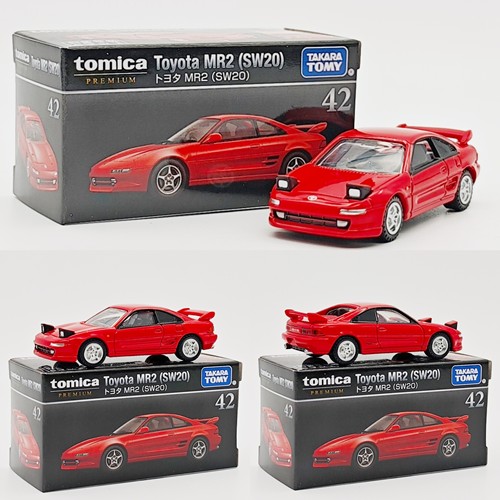 TOMICA/多美卡合金小汽车黑盒42号丰田MR2(SW20)模型收藏车模摆件