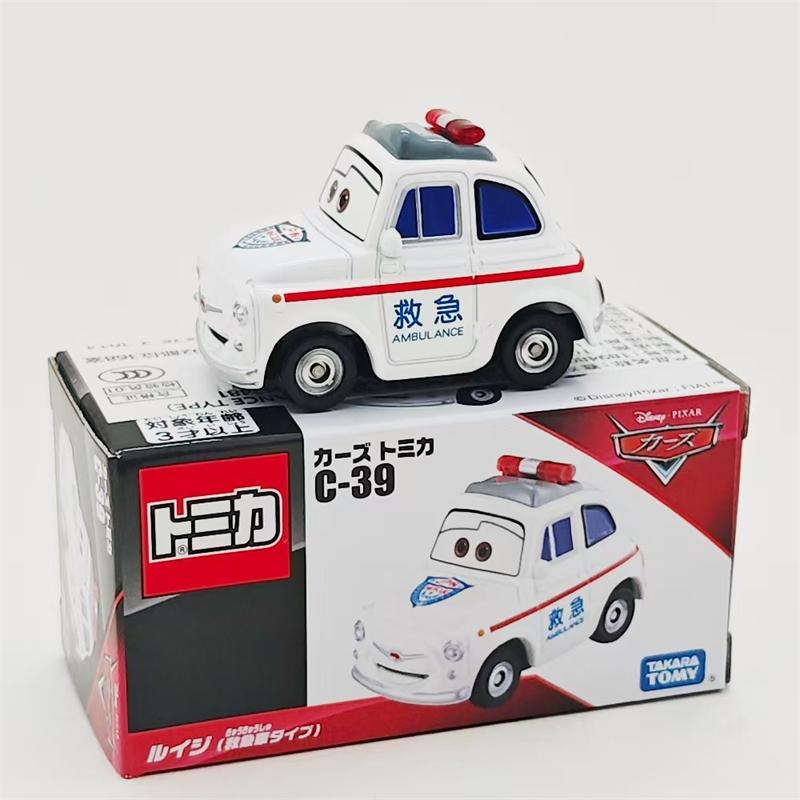 多美卡合金车米奇警车消防车模型