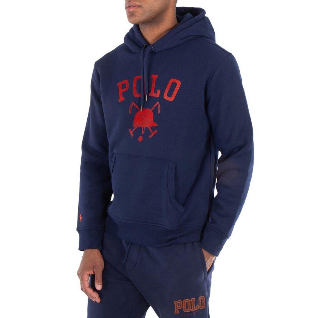 Polo Ralph Lauren拉夫劳伦秋冬款休闲连帽卫衣马术图案男女同款