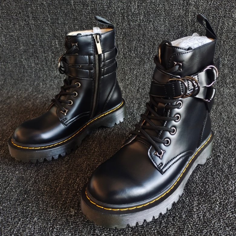 商场撤柜断码新款女靴平底侧拉链短筒马丁靴耐穿防滑潮酷机车34码,女鞋,马丁靴,淘宝优惠券,粉丝福利购,淘宝优惠卷