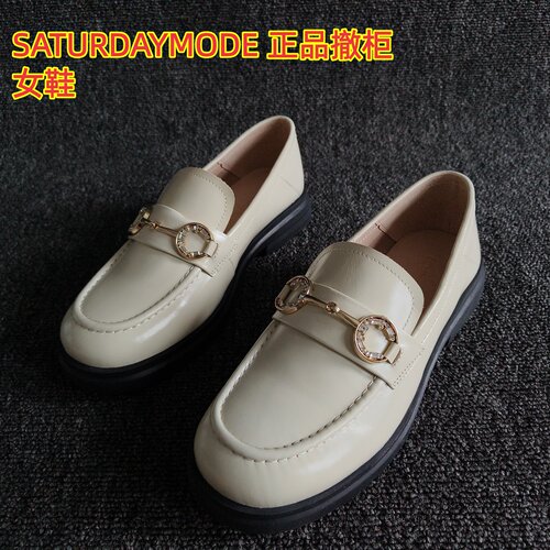 SATURDAYMODE正品舒适乐福鞋软鞋