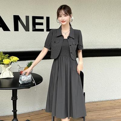 小香风2025新款女夏季两件套
