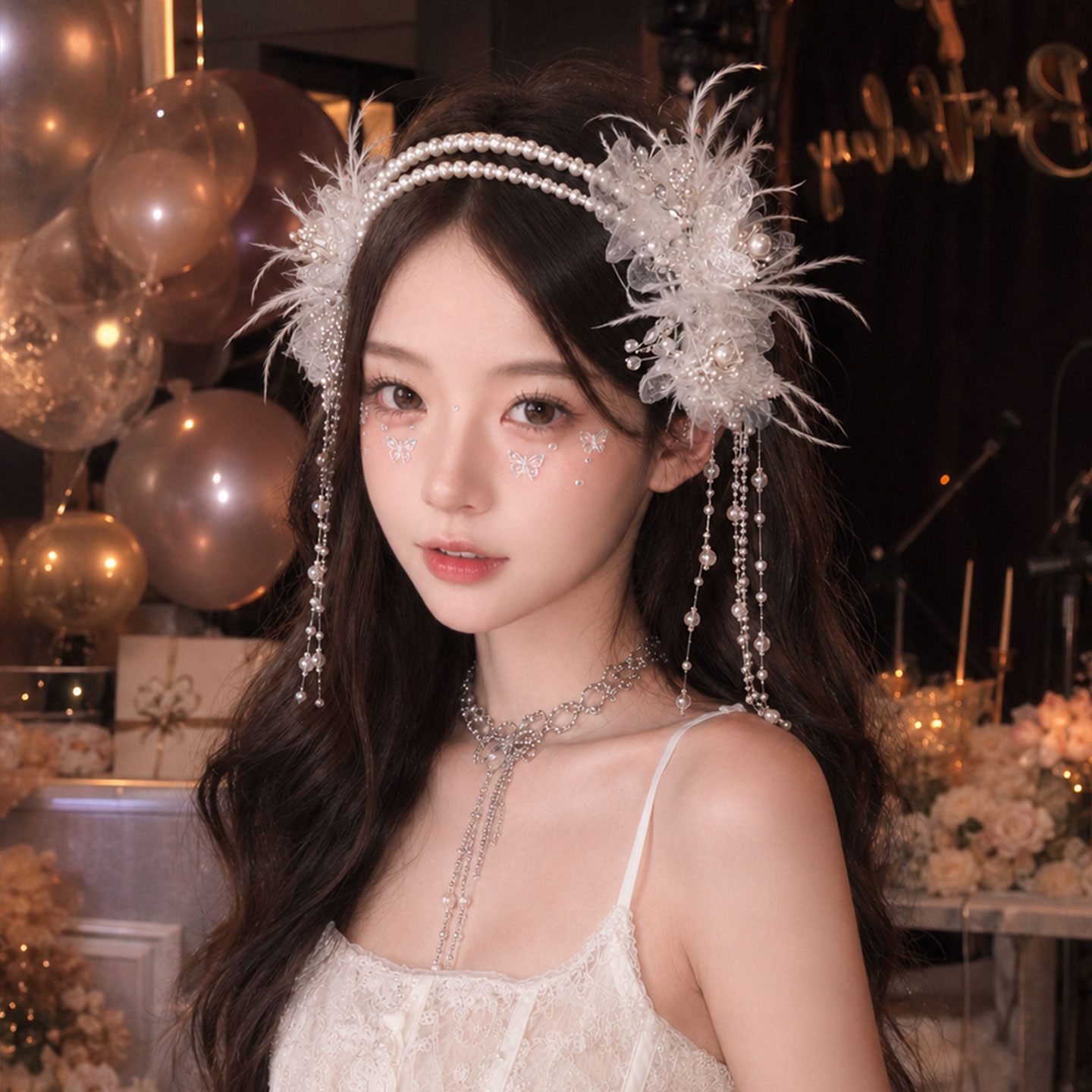 精致水钻发箍女款2026新款高级感图片