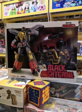 GSC THE合体勇者特急黑色黑超能加尔黑加尔合体成品模型