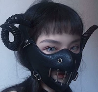 Короткие черные+рога