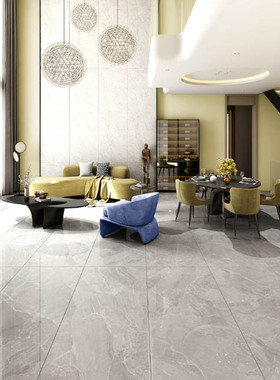 佛山750x1500客厅大板地砖灰色通体大理石瓷砖背景墙砖防滑地板砖